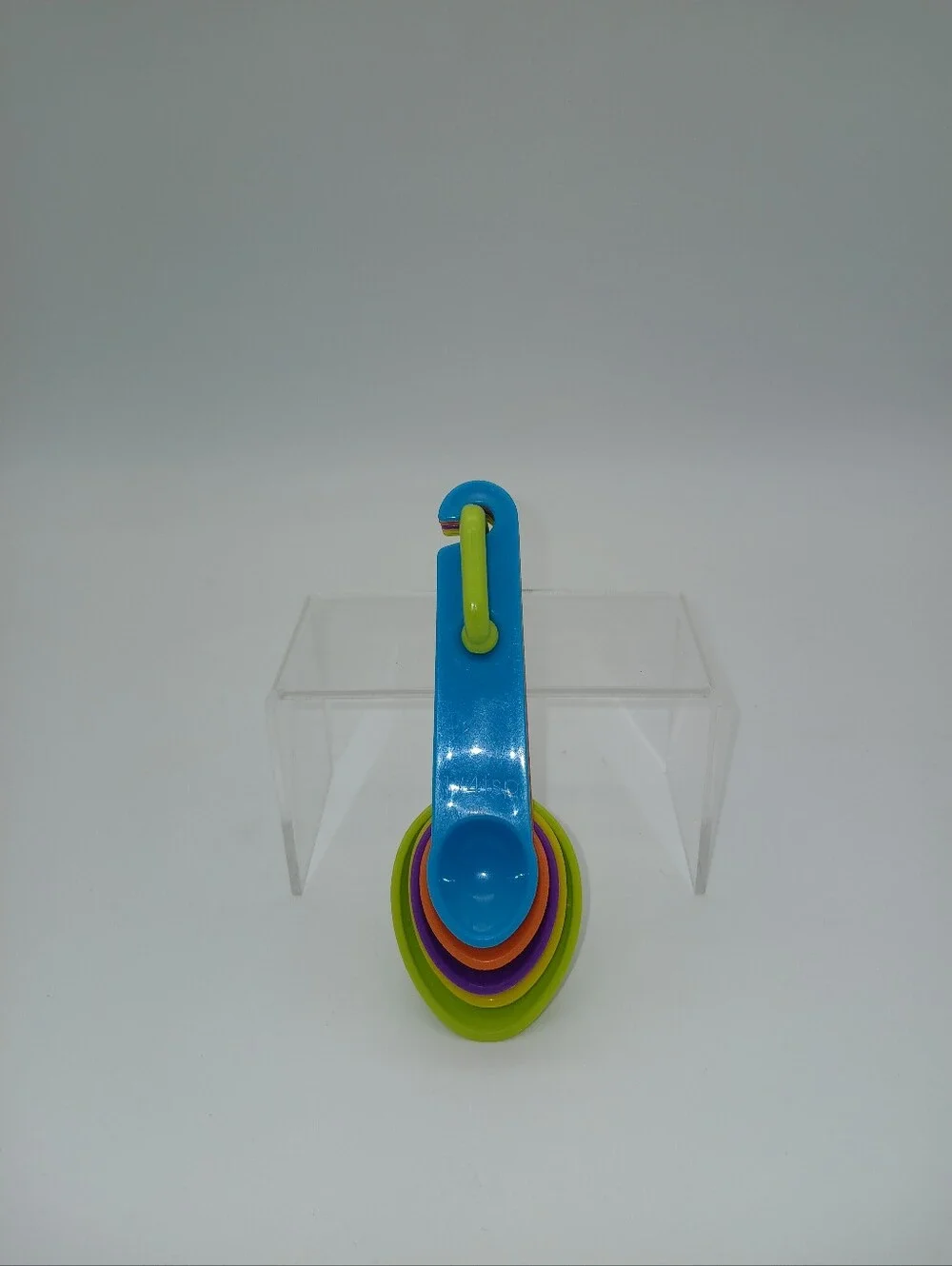 Colorful Nesting Measuring Spoons - Blue/Green/Purple/Orange/Yellow